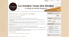 Desktop Screenshot of blog.pascalebergeron.fr